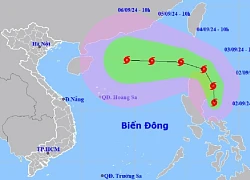 Bão Yagi đang hướng vào Biển Đông, khả năng đạt cường độ rất mạnh