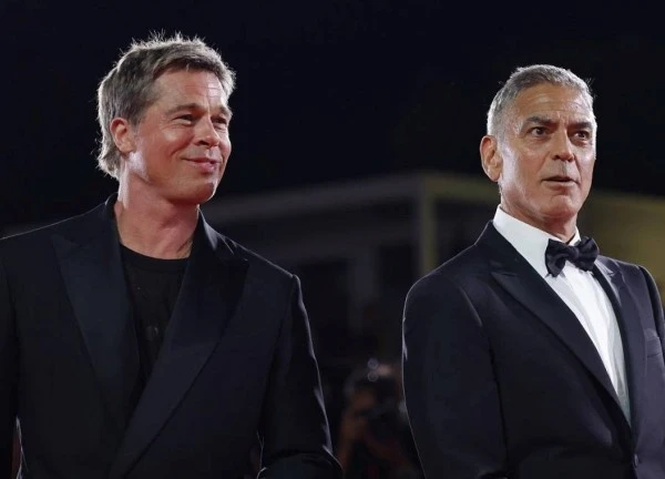 Khán giả tranh giành chỗ ngồi, phim mới của Brad Pitt và George Clooney gây hỗn loạn LHP Venice 2024