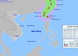 Bão Krathon có khả năng đi vào Biển Đông trong 24 giờ tới