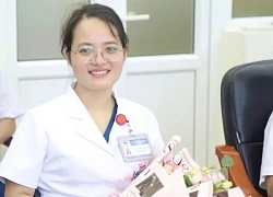 Nữ bác sỹ bị tấm kính rơi vào người chính thức đi làm trở lại