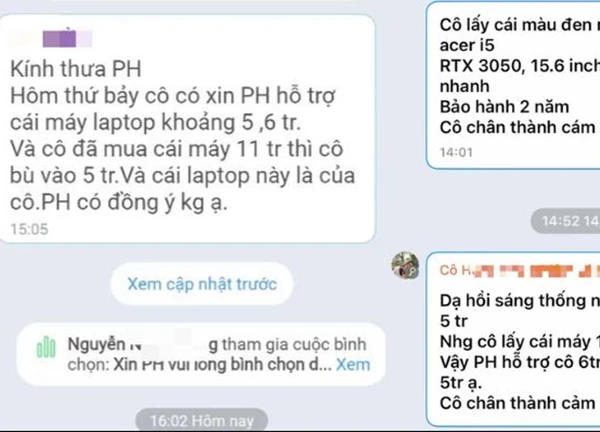 Xin phụ huynh ủng hộ mua laptop bất thành, cô giáo "dỗi" không soạn đề cương