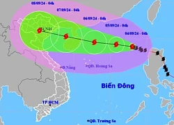 Bão số 3 giật cấp 17 đang di chuyển rất nhanh vào Vịnh Bắc Bộ