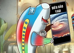 'Sống chậm' vì siêu bão Yagi