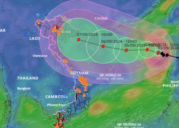 Vì sao bão số 3 mạnh thành siêu bão khi vào Biển Đông?