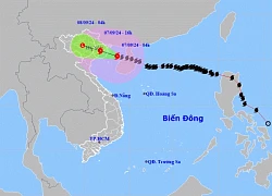 Bão số 3 Yagi cách Móng Cái 180km, mạnh cấp 14 giật cấp 17