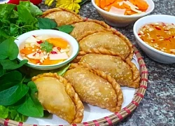 Ngày thu mát trời làm bánh gối nhân thịt giòn rụm, ngon mê ly