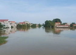 Hà Nội: Báo động lũ trên sông Tích, cảnh báo lũ trên sông Bùi