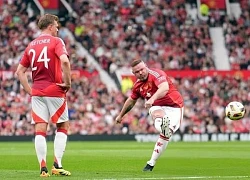 Rooney ghi bàn trong ngày trở lại Old Trafford