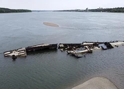 Serbia: Trục vớt gần 200 xác tàu đắm trên sông Danube