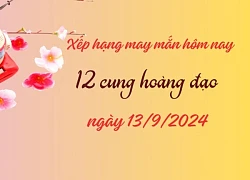 Xếp hạng may mắn của 12 cung hoàng đạo 13/9/2024: 3 cung hoàng đạo có vận may tốt