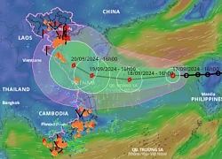 Áp thấp nhiệt đới cách Hoàng Sa 250km, sắp mạnh thành bão số 4 giật cấp 10