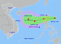 Áp thấp nhiệt đới sắp vào Biển Đông