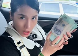 Bà Nhân Vlog tự tay mang 320 triệu đi cứu trợ, netizen lo lắng: "Pha xử lý này cồng kềnh quá"