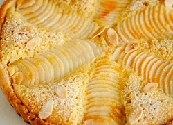 Hướng dẫn cách làm bánh Tart lê hạnh nhân cho cả nhà nhâm nhi