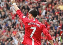 Ronaldo và chiếc áo số 7 biểu tượng ở CLB Man United