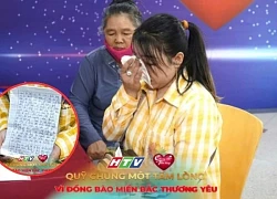 Cô gái nghèo góp 50 triệu chắt chiu cho đồng bào, vừa khóc vừa gửi thư tay