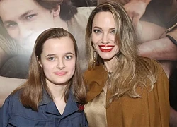 Angelina Jolie và con gái Vivienne cùng xăm hình giống nhau