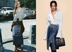 Chinh phục mùa thu với chân váy denim thời thượng đầy sức hút