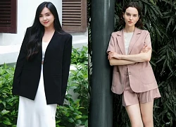 Đi làm đi chơi đều tiện nhờ bản phối từ áo vest, blazer thu đông