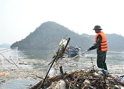 Nỗ lực làm sạch rác trên vịnh Hạ Long sau thiên tai