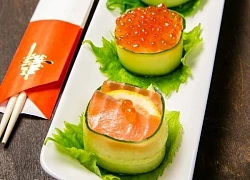 Tuyệt chiêu làm sushi cuộn dưa chuột ngon, giòn ngọt cho bữa ăn cuối tuần thêm hấp dẫn