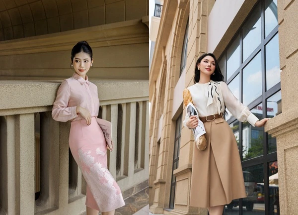 Mốt thời trang công sở vừa thanh lịch, vừa tôn dáng dành cho phái đẹp
