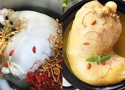 Gà tiềm thuốc bắc quen rồi, đem tiềm kiểu này mới lạ mà chất lượng, mùa đông ăn vào cực ấm bụng