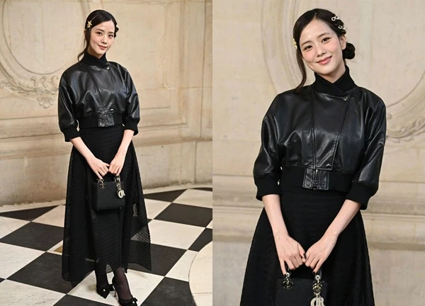 Jisoo tái xuất fashion week, nhìn cứ như gái Nhật đó!