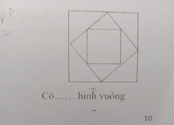 Bài toán đếm hình của con nhìn đơn giản nhưng khiến bà mẹ Đà Nẵng toát mồ hôi, hóa ra có "mẹo" làm phút mốt là ra