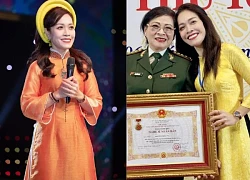 Hoàng Trang MC VTV, mẹ là NSND Hà Vy, mẫu người phụ nữ của gia đình