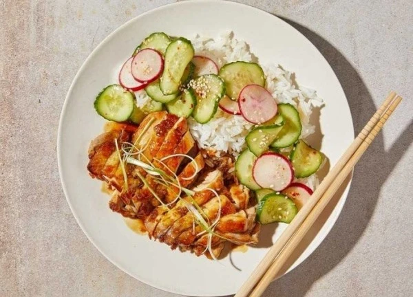 Năm mới, làm món cơm gà sốt teriyaki thơm lừng, cả nhà ăn là mê