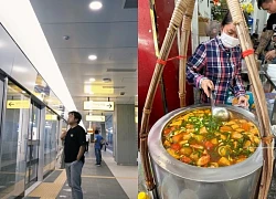 Trào lưu mới: Gen Z hào hứng làm &#8216;food tour&#8217; bằng tàu metro