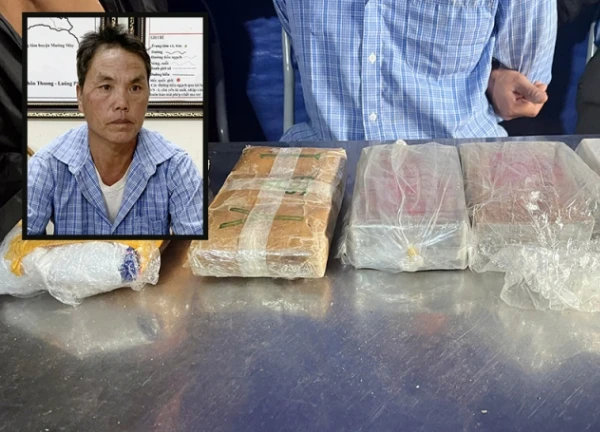 Bắt đối tượng cùng 6 bánh heroin và 12 nghìn viên ma túy