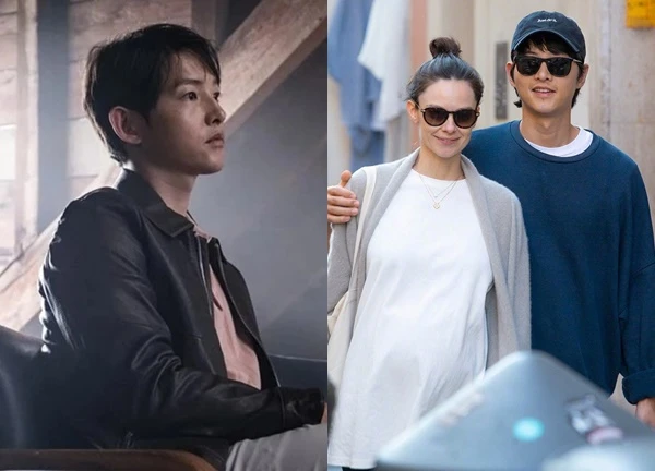 Song Joong Ki gây ngán ngẩm khi hở tí lại lôi vợ con ra PR phim mới