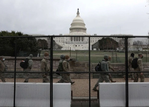 Washington thành "pháo đài" trước lễ nhậm chức của ông Trump