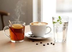 Cách tăng tuổi thọ nhờ cà phê, trà và nước