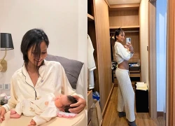 Hoa hậu H'Nen Niê giảm liền 9kg, khoe bụng phẳng lỳ sau 10 ngày sinh nở
