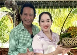Nhan sắc vợ 3, kém 29 tuổi của "vua hài" từng cầm 300 cây vàng mua siêu xe, giờ bán cơm tấm