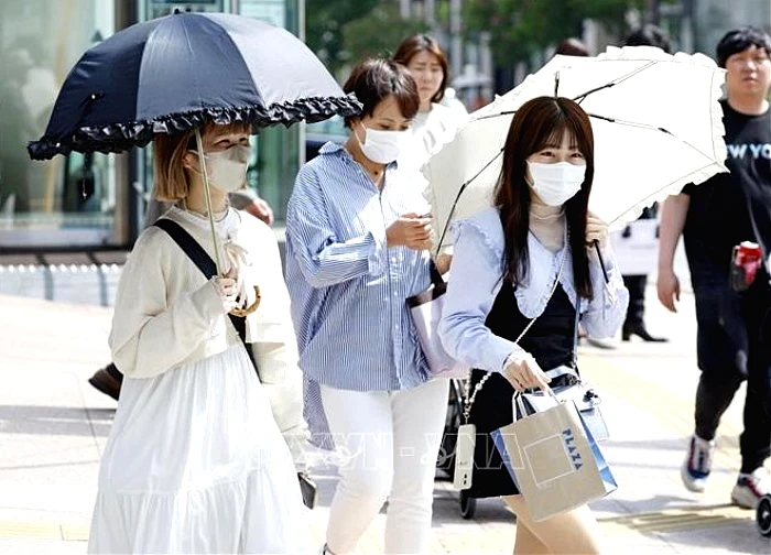 Trên 100.000 người ở Nhật Bản nhập viện do say nắng