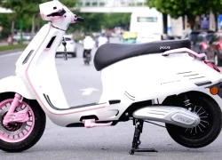 Xe máy điện giá 18 triệu đồng ở Việt Nam đẹp cổ điển tựa Vespa, pin siêu bền, rẻ chỉ ngang xe số Wave Alpha