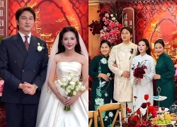 Lễ ăn hỏi Đình Tú - Ngọc Huyền: Cô dâu chú rể lộ diện quá đẹp đôi!