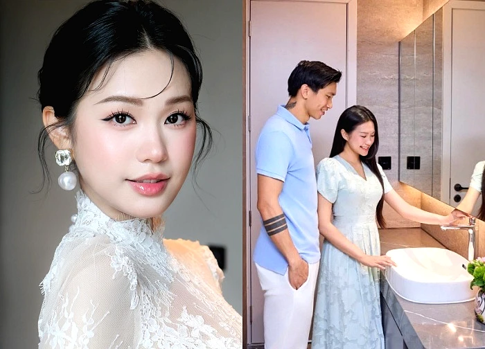 Vợ Văn Hậu nghi tiêm botox, nhà chục tỷ bị chê xấu