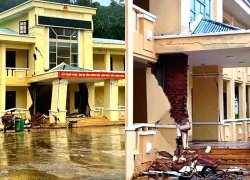 Đà Nẵng: Một xã biên giới bị cô lập, trụ sở xã đối diện nguy cơ đổ sập