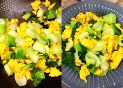 Loại rau giàu canxi đem xào với thứ này được món ăn siêu bổ lại trôi cơm