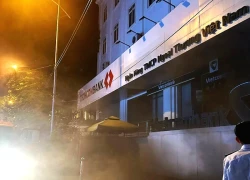 Cháy ngân hàng ở Hà Nội