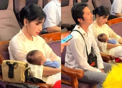 Khả Như - Huỳnh Phương bí mật có con, bồng bế công khai ở sự kiện?