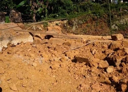 Sập tường nhà ở Lào Cai khiến 3 người thương vong