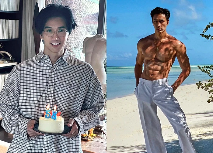 Sốc khi biết "tiểu thịt tươi" body 6 múi cuồn cuộn này đã gần... 60 tuổi!
