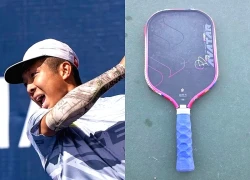 Quang Dương đấu giá vợt pickleball 200 triệu đồng