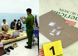 Đang &#8220;phê đá&#8221;, 9 con nghiện bị bắt quả tang giữa đêm khuya